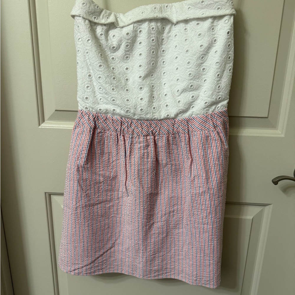 Lilly Pulitzer White Garment with Pink Label